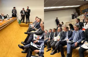 Reunião da bancada federal com governador Rafael Fonteles (Foto: Reprodução)