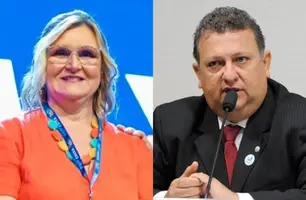 Rita Serrano e Carlos Antônio Fernandes (Foto: Reprodução)