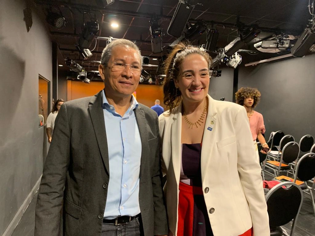 Samara Castro e Mussoline Guedes