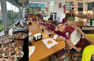 Semana da Criança: crianças em vulnerabilidade visitam restaurantes no Piauí (Foto: Reprodução)
