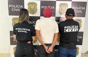 Suspeito de estupro de vulnerável é preso em Amarante (Foto: Reprodução)