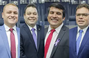 Vereadores que votaram a favor da ilegalidade do projeto (Foto: Reprodução)