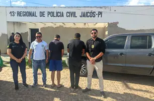 Acusados de homicídio são presos na cidade de Belém do Piauí (Foto: Divulgação)