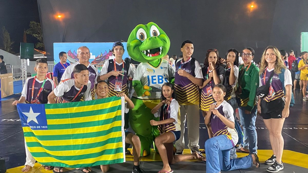 Atletas piauienses batem recorde de medalhas nos Jogos Escolares Brasileiros 2023