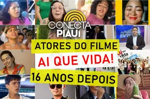 Atores do filme Ai Que Vida 16 anos depois (Foto: Reprodução)