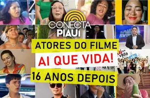 Atores do filme Ai Que Vida 16 anos depois (Foto: Reprodução)