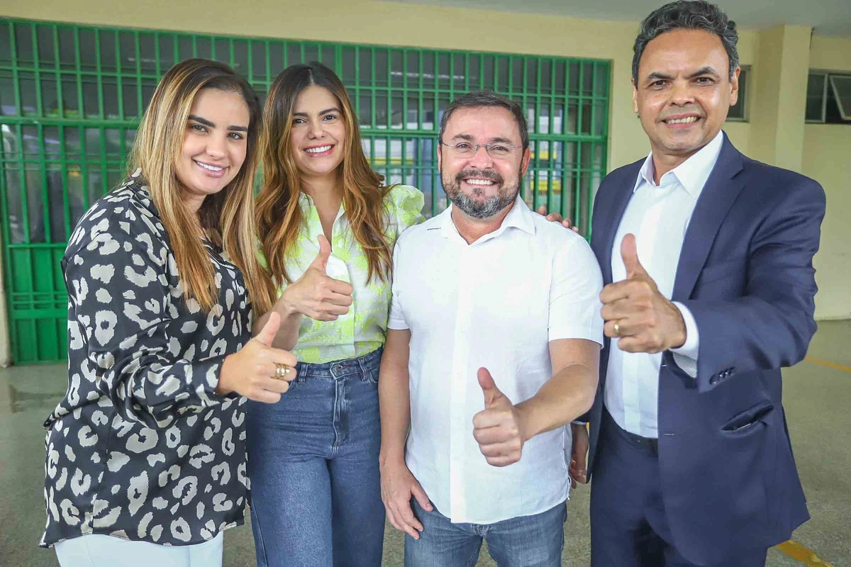 Barbara do Firmino, Pollyana Rocha, Fábio Novo e Gil Carlos