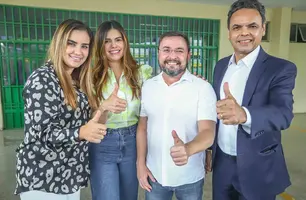 Barbara do Firmino, Pollyana Rocha, Fábio Novo e Gil Carlos (Foto: Ascom)