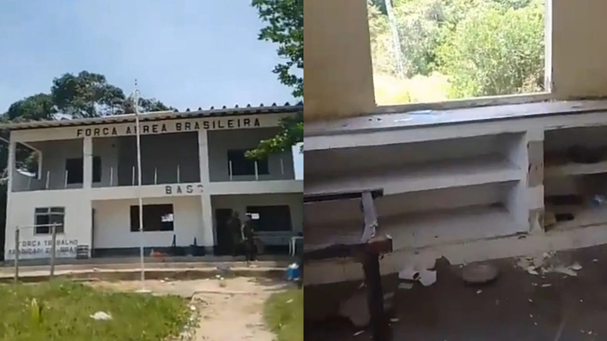 Base avançada da Força Aérea Brasileira é invadida e totalmente saqueada