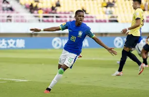 Brasil faz 3 a 1 no Equador e avança às quartas do Mundial Sub 17 (Foto: Reprodução)