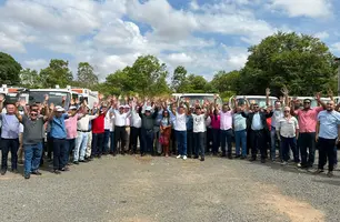 Codevasf realiza maior entrega de máquinas e equipamentos do ano no Piauí (Foto: Eduardo Amorim/Conecta Piauí)