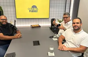 Conecta Podcast: entrevista com deputado João Mádison e médico João Mádison Filho (Foto: Conecta Piauí)