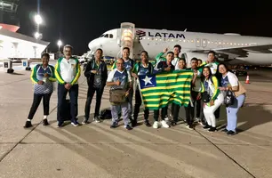 Delegação do Piauí disputa etapa nacional das Paralimpíadas Escolares 2023 (Foto: Reprodução)