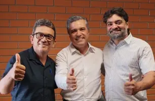 Deputado Dr. Vinicius recebe vereador e pré-candidato a prefeitura de Curralinhos (Foto: Reprodução)