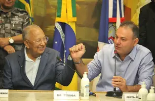 Dr. Pessoa e Jeová Alencar (Foto: Reprodução)