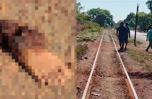 Homem é baleado e arrastado por metrô em Teresina; teve perna decepada (Foto: Reprodução)