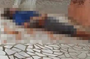 Homem morre eletrocutado em cima de poste após forte ventania em Teresina (Foto: Reprodução)