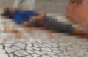 Homem morre eletrocutado em cima de poste após forte ventania em Teresina (Foto: Reprodução)