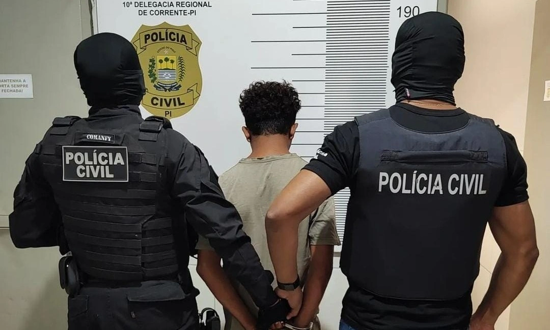 Homem preso por porte ilegal de arma de fogo em Corrente