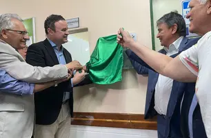 Inauguração da Agência Transfusional do HU (Foto: Tiago Moura/Conecta Piauí)