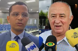 Ismael Silva e Júlio Cesar (Foto: Conecta Piauí)