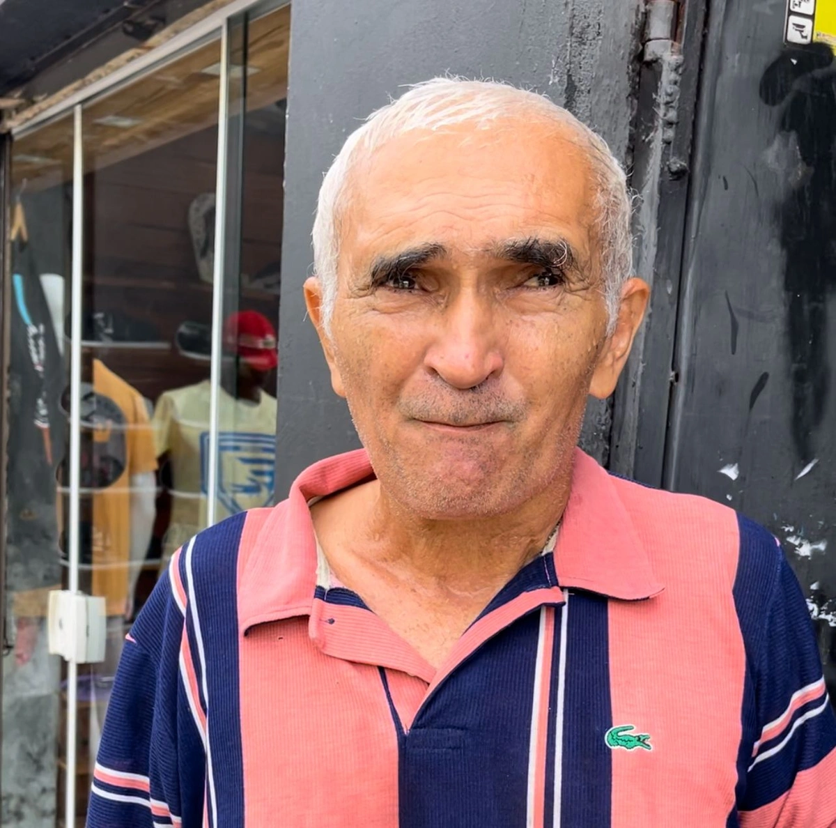 João Soares morador do bairro