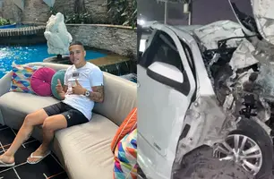 Jogador de futebol que atuou em Teresina morre em grave acidente no Ceará (Foto: Reprodução)