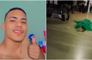Jovem é assassinado a tiros dentro de escola na zona Leste de Teresina (Foto: Reprodução)