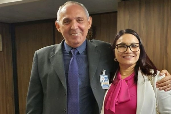 Luis Paulo e Dinair Veloso