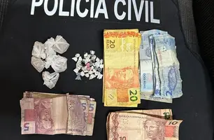 Material apreendido pela polícia (Foto: Reprodução)