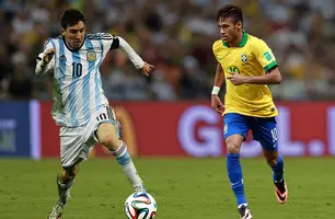 Neymar e Messi (Foto: Reprodução)