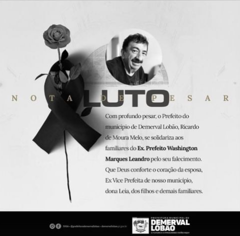 Nota da prefeitura