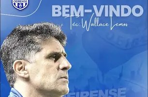 Oeirense anuncia técnico Wallace Lemos para comandar o time no Piauiense 2024 (Foto: Reprodução)