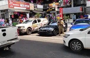 Operação realizada no Shopping da Cidade (Foto: Reprodução)