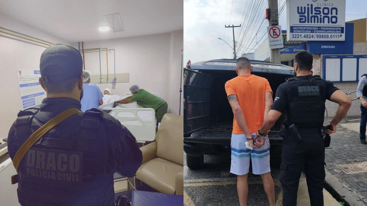 Polícia Civil prende assaltante de banco envolvido com organização criminosa