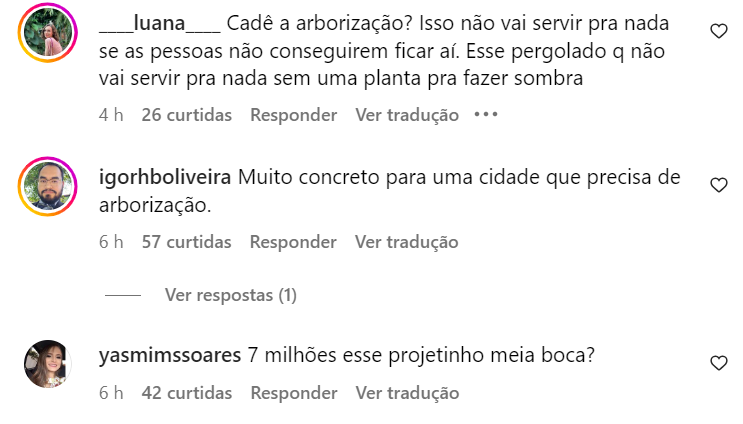 População reclama da falta de arborização