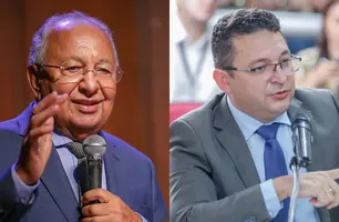 Prefeito Dr. Pessoa e deputado Hélio Rodrigues (Foto: Reprodução)