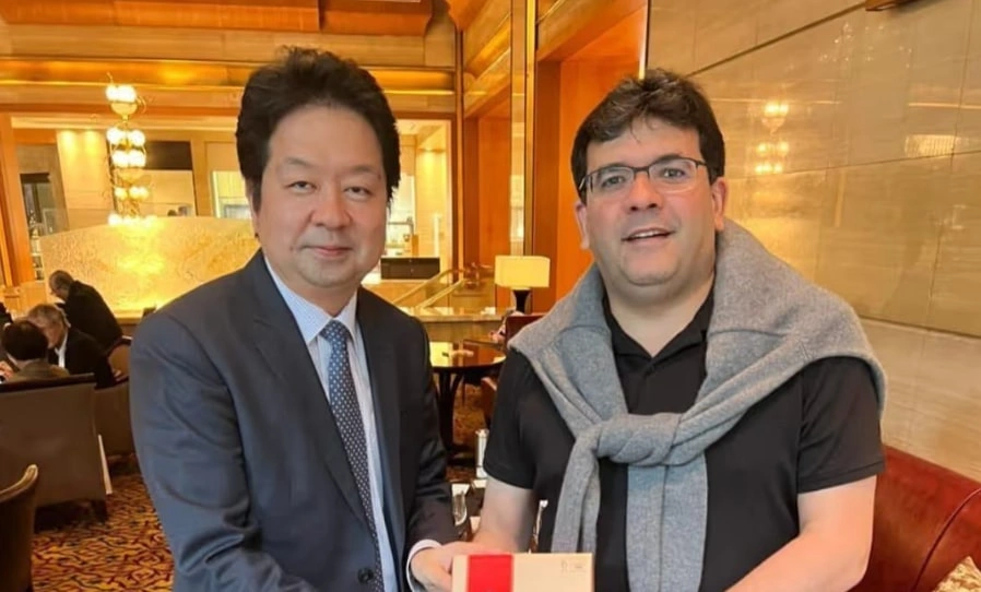 Presidente da Hyundai e Rafael Fonteles