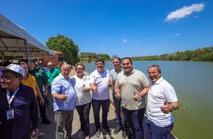 Rafael Fonteles inaugura obras de infraestrutura e mobilidade em Água Branca (Foto: Governo do Piauí)