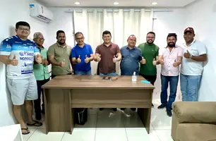 Rubens Vieira desiste de pré-candidatura e declara apoio a Dr. Hélio em Parnaíba (Foto: Reprodução)