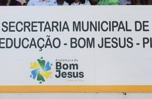 Secretaria de Educação de Bom Jesus (Foto: Reprodução)