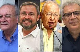 Silvio Mendes, Fábio Novo, Dr. Pessoa e João Vicente Claudino foram os mais citados (Foto: Reprodução)