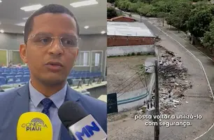 Vereador denuncia descaso da Prefeitura de Teresina com o Parque Lagoas do Norte (Foto: Reprodução)