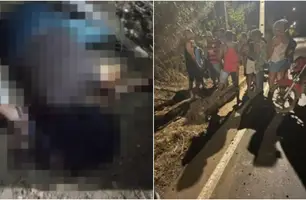 Acidente deixa mulher morta e homem gravemente ferido (Foto: Reprodução)
