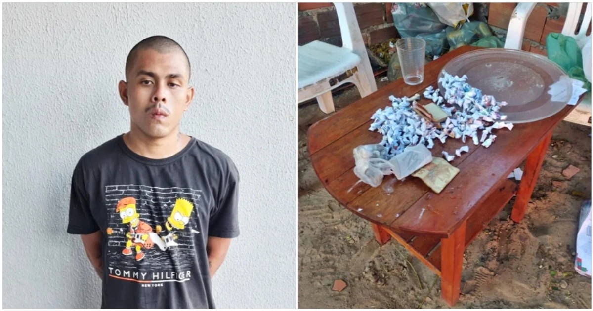 Acusado de tráfico é preso pela quinta vez em Parnaíba, litoral do Piauí