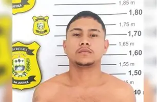 Acusado de vários homicídios e de integra facção criminoso é preso em Parnaíba (Foto: Reprodução)