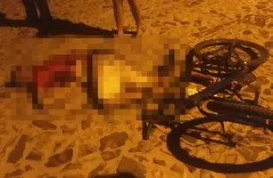 Adolescente é morto com seis tiros enquanto andava de bicicleta em Parnaíba (Foto: Reprodução)
