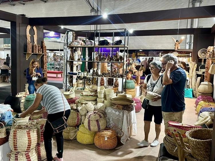 Artesanato piauiense está presente na 34ª Feira Nacional de Artesanato em BH