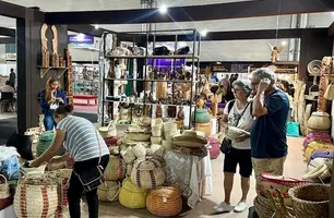 Artesanato piauiense está presente na 34ª Feira Nacional de Artesanato em BH (Foto: Reprodução)