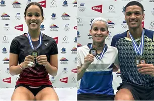 Atletas piauienses conquistam medalhas em campeonato internacional de Badminton (Foto: Reprodução)